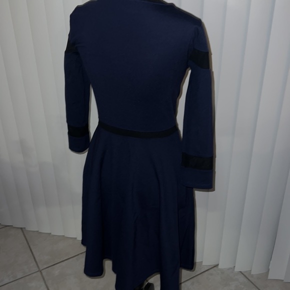 Gianni Bini Blue and Black Dress XS - Picture 4 of 4